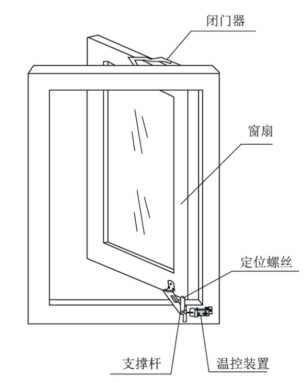 铝合金隔热耐火窗